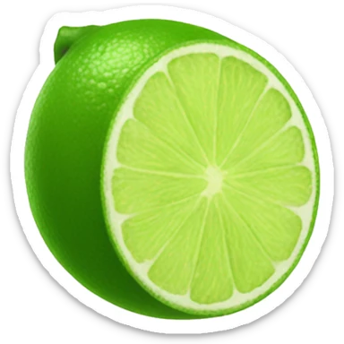 Lime sticker