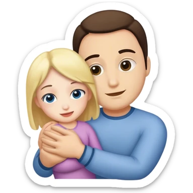 Huggy wuggy holding a human sticker