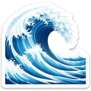 Tsunami sticker