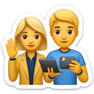 VENDEDOR FORÇANDO VENDA E O CLIENTE NEGANDO sticker