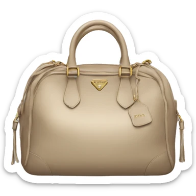 Prada bag sticker