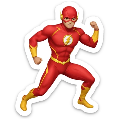 The Flash from Justice League sticker
