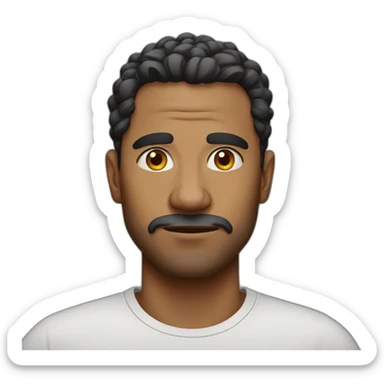 Man 41 years old from qatar he sad sticker