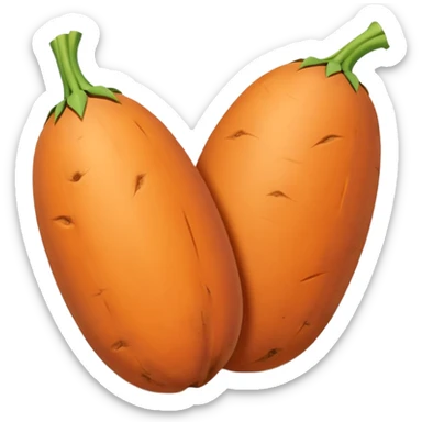 sweet potato sticker