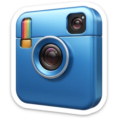 instagram icon 3d sticker