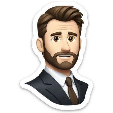 Chris evans sticker