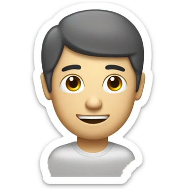 Create an emoji for the chatbot on the website of Get a Grip, an marketing office. Make it more informal sticker