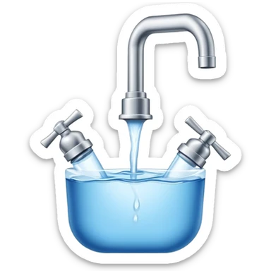 Monopoly Water Works sticker