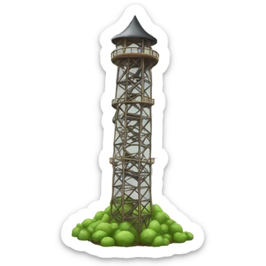 Drop tower  sticker