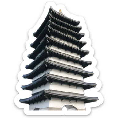 osaka tower sticker