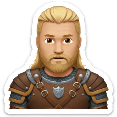 Ragnar Lodbrok from Vikings sticker