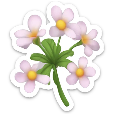 a summer flower  sticker