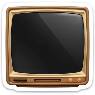 ancienne telévision sticker