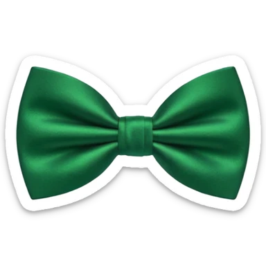 green bow tie sticker