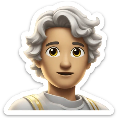 Galaxy within god sticker