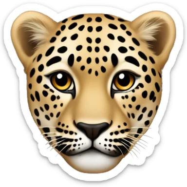Cuore leopardato ￼ sticker