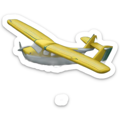 seaplane amphibian sticker
