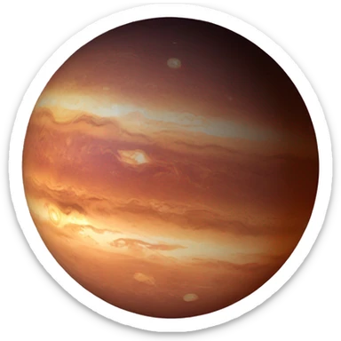 Mercury planet sticker