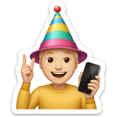 Creat a funny emoji for my tiktok fan club sticker