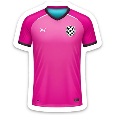 Pink Soccer Jersey sticker