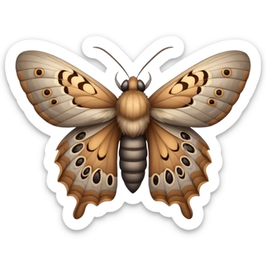 moth sticker