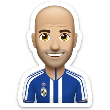 Zinedine Zidane Juventus sticker