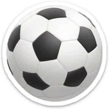 Balón en movimiento  sticker