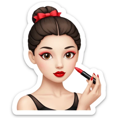 Ballerina selfcare  sticker