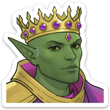 meme emoji of a face being rubbed in a soothing indulgent way with Slaanesh Warhammer 40k themes, elegant chaotic, decorated with pink purple and gold sticker