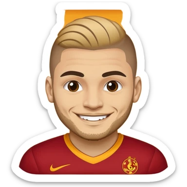 İcardi Galatasaray logolu emoji yap sticker