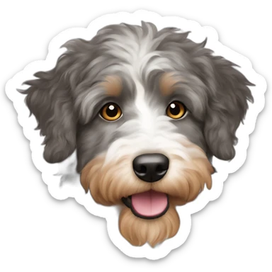 aussiedoodle sticker