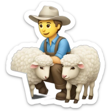 pale-farmer-with-sheep-using-laptop sticker