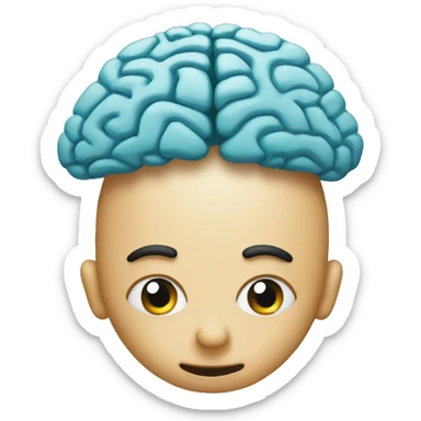 brain sticker