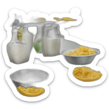 a canteen where they prepare vomit sticker