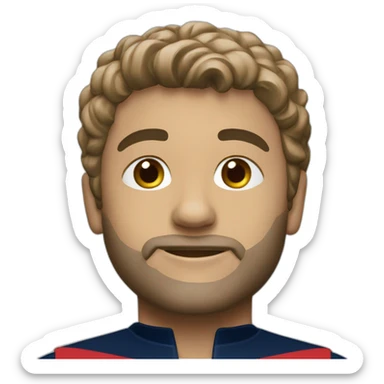 Paris saint germain logit sticker