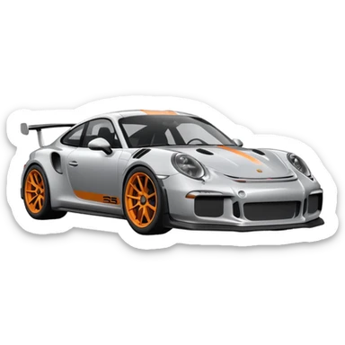Porsche gt3 rs sticker