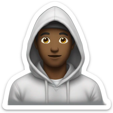 Chat with a hoodie carhaart sticker