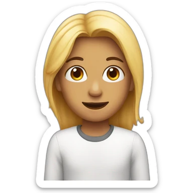 I am here for you sticker