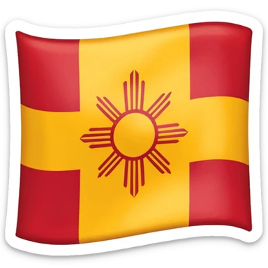 New mexico flag sticker