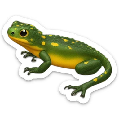 Salamandra hikker sticker