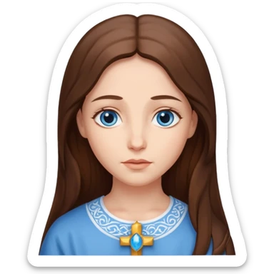 Mother of God from Christian Gods sticker