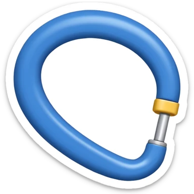 Ein blauer Kreis mit einem weißen Haken drinnen also ein sogenanntes blauer haken sticker