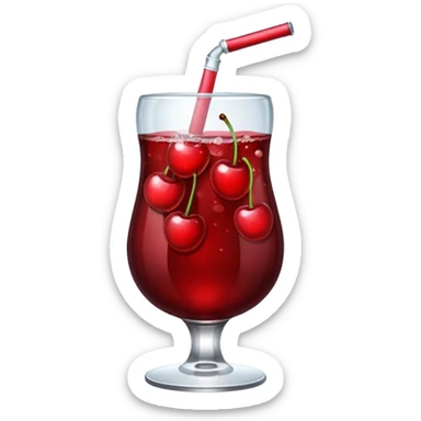 Cherry cola sticker