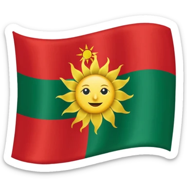 Kürdistan Flag sticker