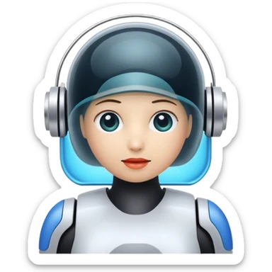 Naked girl sitting on a dildo sticker