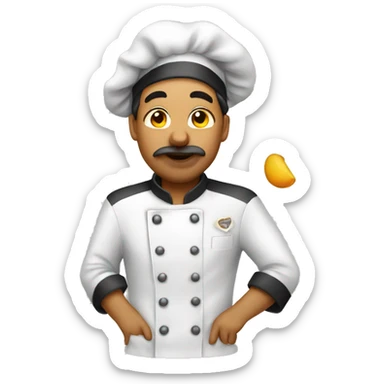 Chef kissed emoji  sticker
