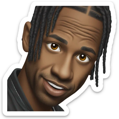 Travis scott sticker