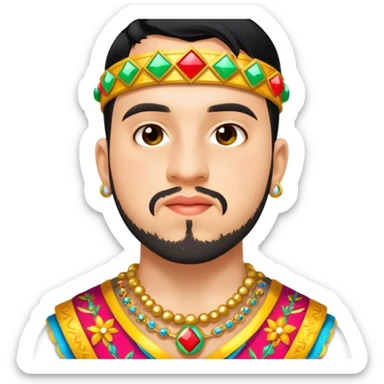 Colorful Parade Participant sticker