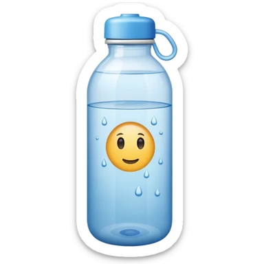 water bottle sticker