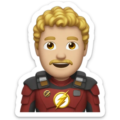 Flash macqueen sticker